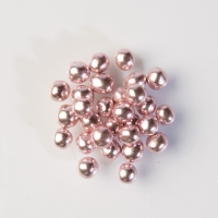 1 pcs Shiny pearls pink, soft core
