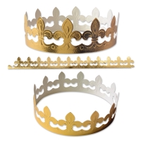100 pcs Crowns, gold