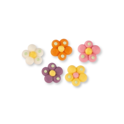200 pcs Sugar flowers, small, assorted 
