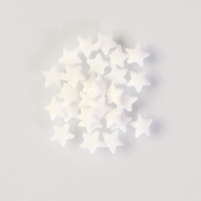 1,5 kg Star topping in white 